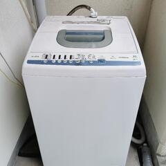 【再投稿】外置き用　洗濯機7kg【邑久町虫明:二人で取りに来れる方】