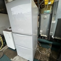 リサイクルサービス八光】2014年製 東芝 自動製氷機能付冷蔵庫 (340L