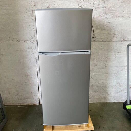 【SHARP】 シャープ ノンフロン冷凍冷蔵庫 2ドア 容量128L 冷凍室34L 冷蔵庫94L SJ-H13E-S 2020年製