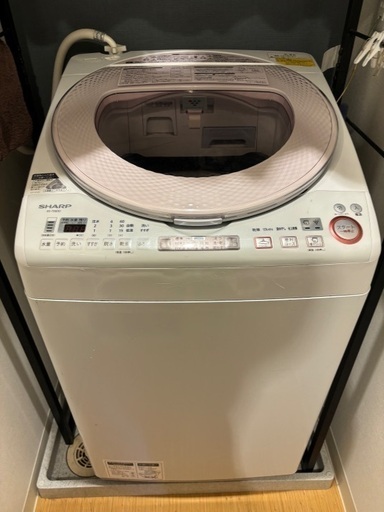 【受渡予定者確定】SHARP洗濯乾燥機 ES-TX850-P