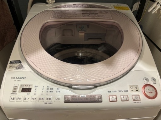 受渡予定者確定】SHARP洗濯乾燥機 ES-TX850-P - 洗濯機 