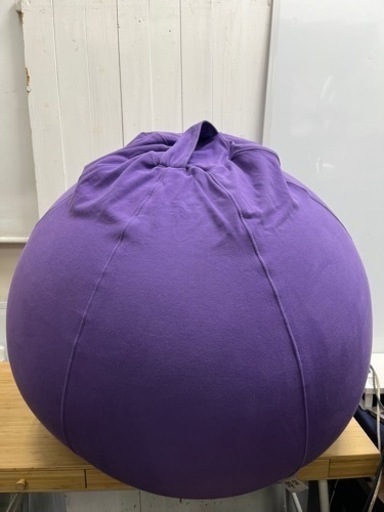 ヨギボー　ドロップ　クッション　パープル