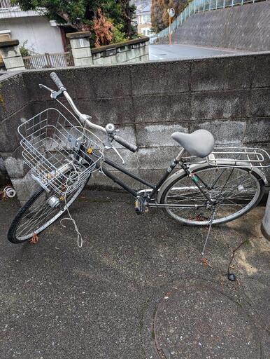 普通の自転車です