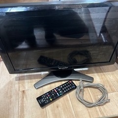 SALE中SHARP 20㌅テレビ