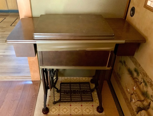 昭和レトロ シンガー足踏みミシン191U アンティーク SINGER製 足踏み