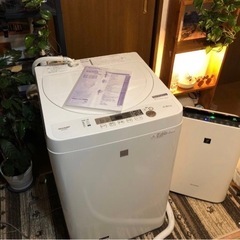 2017年製 4.5kg洗濯機 SHARP シンプルホワイト