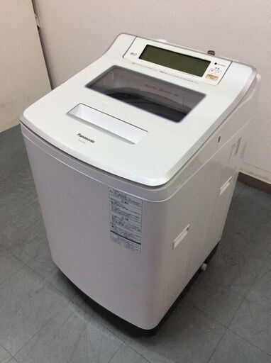 (3/8受渡済)JT8322【Panasonic/パナソニック 8.0㎏洗濯機】美品 2017年製 NA-JFA803 家電 洗濯 乾燥