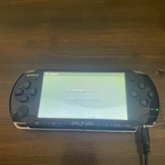 PSP-3000 本体と充電ケーブル