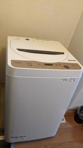 お譲り先決定シャープ2023年洗濯機　ES-GE6G