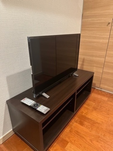 TOSHIBA REGZA32V型\u0026無印良品テレビ台