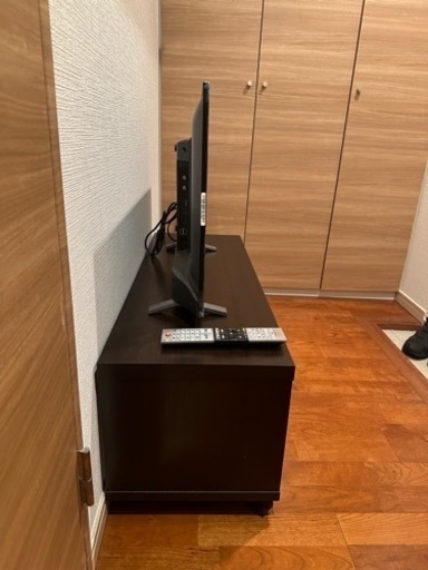 TOSHIBA REGZA32V型\u0026無印良品テレビ台 - その他 