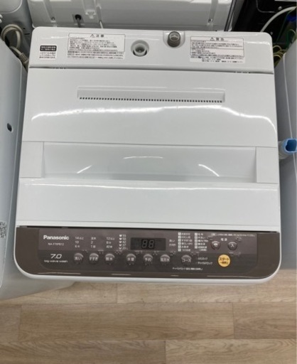 Panasonic(パナソニック) 全自動洗濯機 NA-F70PB12のご紹介！