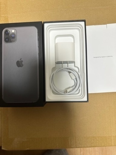 iPhone 11 Pro Max 64GB スペースグレイ SIMフリーMWHD2J/A