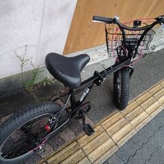 CAPTAINSTAG[キャプテンスタッグ]WILDER(ワイルダー)20吋 折り畳み自転車 外装6段/マットブラック