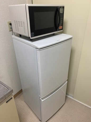 生活家電セット（冷蔵庫、電子レンジ）　一人暮らし