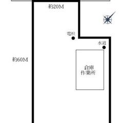 ✅事業用貸土地✅敷地内倉庫作業所付👌資材置場・車両置き場等用途多...