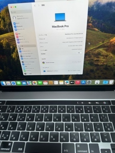 Apple MacBook Pro 16インチ CTO (Late 2019) スペースグレイ Core i7(2.6G/6C)/32G/512G/RadeonPro 5300M