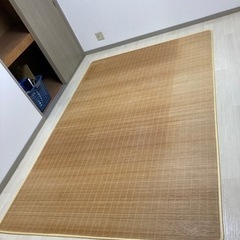 【無料】竹マット ナチュラル 259cm×174cm