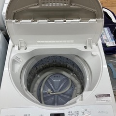 SHARP(シャープ)の全自動洗濯機　ES-GE4E-C のご紹介です。
