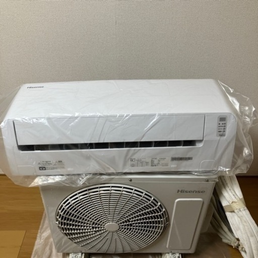 ハイセンス　エアコン室内機\u0026室外機