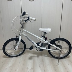 【値下げしました】ルイガノ　キッズ自転車　16インチ　補助輪付き