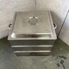 業務用 ステンレス 蒸し器 角蒸し器 3段 厨房機器 セイロ 
