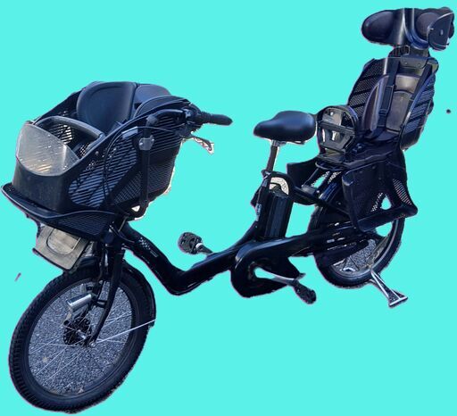 ｂ75お子様と土日も土足のまま、いろいろなタイプのご試乗が可能です。  ️２０インチ、チャイルドシート、３人乗り、２人乗り、１人乗り、電動自転車  安心保障の３カ月・無料交換保証、無料１００日間・点検サービス付き  バッテリーは、新品の９０％以上の性能を保持していて、コンディション良好です。  １回の充電で３０ｋｍ以上の走行が可能です。山手線を半周するくらい走行可能です。  ️オプション無料。後ろチャイルドシートをかごに変更して１人乗りに変更も可能です。  ２０インチ、チャ