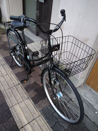 美品☆[maruishi] Legere(レジュール)27吋 ファミリーサイクル 外装6段