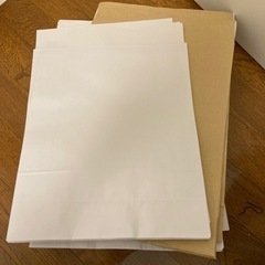 決まりました　紙袋　100枚ほど　40x50x10センチ