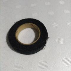 裁縫で使う1cm接着芯テープ黒