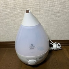 【新品フィルター付】超音波加湿器　シズクタッチプラス