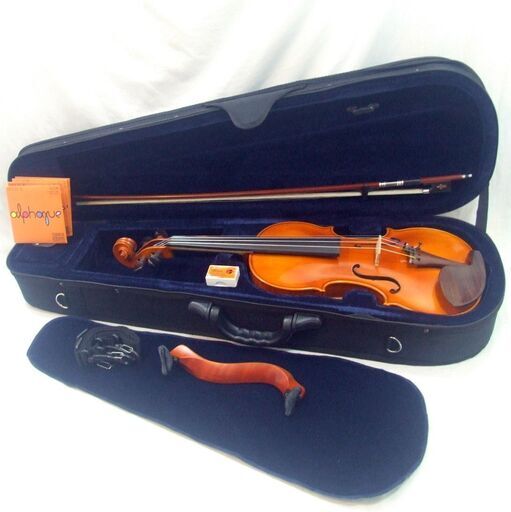 メンテ済み RUDOLPH FIEDLER GV-2 4/4 ルドルフフィドラー チェコ製 バイオリン 美品セット 2003年 未使用弓 Thomastik社弦 全国発送対応 中古バイオリン 名古屋近郊 手渡し可能 試奏 愛知県清須市より 管理（カ）K6069 メンテ済み RUDOLPH FIEDLER GV-2 4/4 ルドルフフィドラー チェコ製