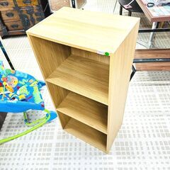 3/27【引取限定・お買得品】カラーボックス 3段 木製 家具 収納