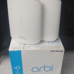 高速Wi-Fiルーター Orbi 2台セット(中古※使用期間1年...