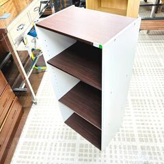 2/25【引取限定・お買得品】カラーボックス 3段 木製 家具 収納②