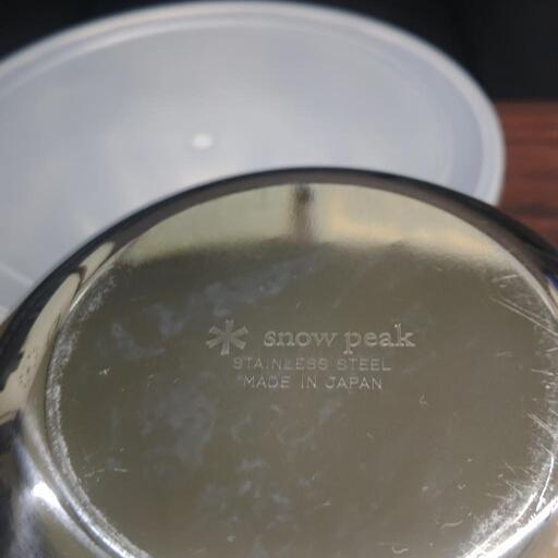 スノーピーク廃盤 ステンレスタッパー丸型CS-170