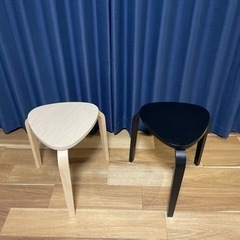 IKEA  椅子　2点セット専用クッションカバー付き