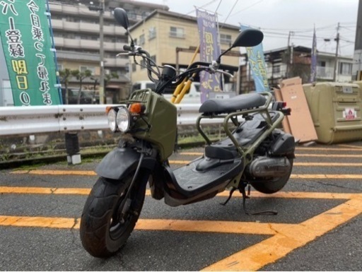 【ドライブベルト•フロントフォーク新品✨】ホンダ ズーマー AF58人気のカーキ色【ご成約でヘルメットプレゼント】