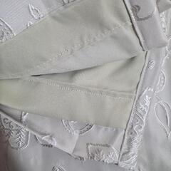 【日本製】オーダーメイド・ヨシダ・裏地付き・刺繍カーテン (150×230×2) 日本製、2枚】オーダーメイド・ヨシダ・裏地付き・刺繍カーテン (幅