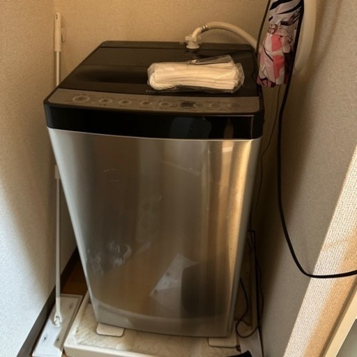 2022年購入全自動洗濯機 URBAN CAFE SERIES(アーバンカフェシリーズ) ステンレスブラック JW-XP2C55F-XK [洗濯5.5kg /簡易乾燥(送風機能) /上開き]