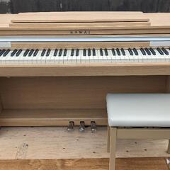 ★大阪から岡山まで配達無料！送料込み 激可愛い 木製鍵盤 KAWAI 電子ピアノ CA48LO 2019購入最強の木製鍵盤①