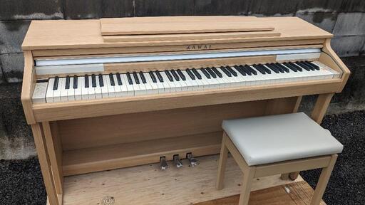 ☆大阪から岡山まで配達無料！送料込み 激可愛い 木製鍵盤 KAWAI 電子  