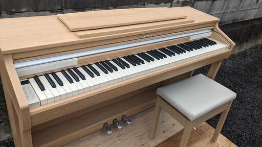 岡山、福山、鳥取市まで配達無料！送料込み 激可愛い 木製鍵盤 KAWAI 電子ピアノ CA48LO 2019購入最強の木製鍵盤最強の木製鍵盤②