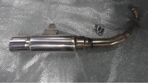 シグナス-X(FI) SE44J-103xxx の マフラー 社外 傷 *1648519379 中古