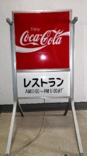 コカコーラ電光看板 追記あり