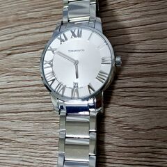 目立ったキズなし】Tiffany アトラスドーム メンズ 白文字盤