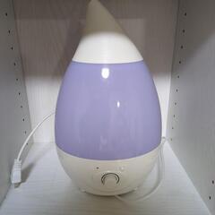 美品 超音波加湿器(アロマOK)