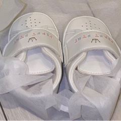 【未使用】新生児用靴　ファーストステップ