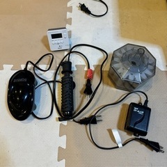【引取限定】水槽、水槽台、濾過、照明などフルセット
