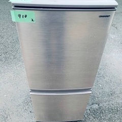 ER 910番　シャープ ノンフロン冷凍冷蔵庫　SJ-D14E-N